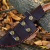 Tracker handmade hunting knife withe leather sheet- wooden handle great for outdoor  activity -beat gfit - Image 5