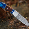 6.5 inch Folding Knife with Pocket Clip ,Pocket Knife for Men, wooden Handle , Great Gift For Men and Women - Image 3