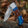6.5 inch Folding Knife with Pocket Clip ,Pocket Knife for Men, wooden Handle , Great Gift For Men and Women - Image 4