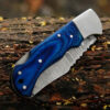 Pocket Knife for Men, 6.5 inch Folding Knife with Pocket Clip, wooden Handle , Great Gift For Men and Women - Image 5